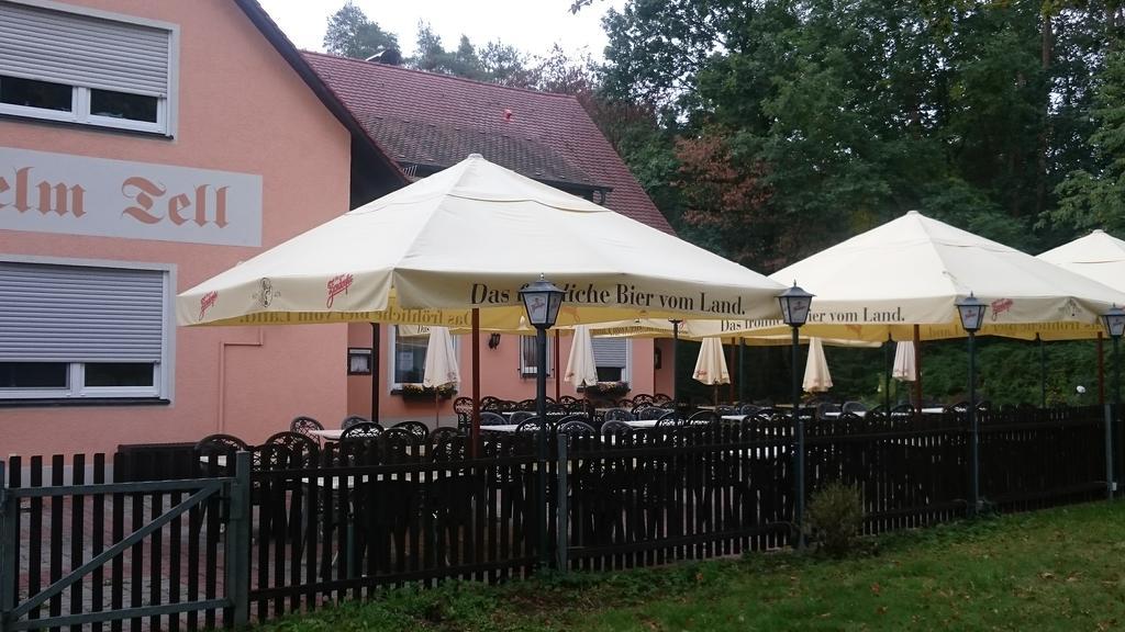 Gasthof Wilhelm Tell Fremdenzimmer Zirndorf Exterior foto